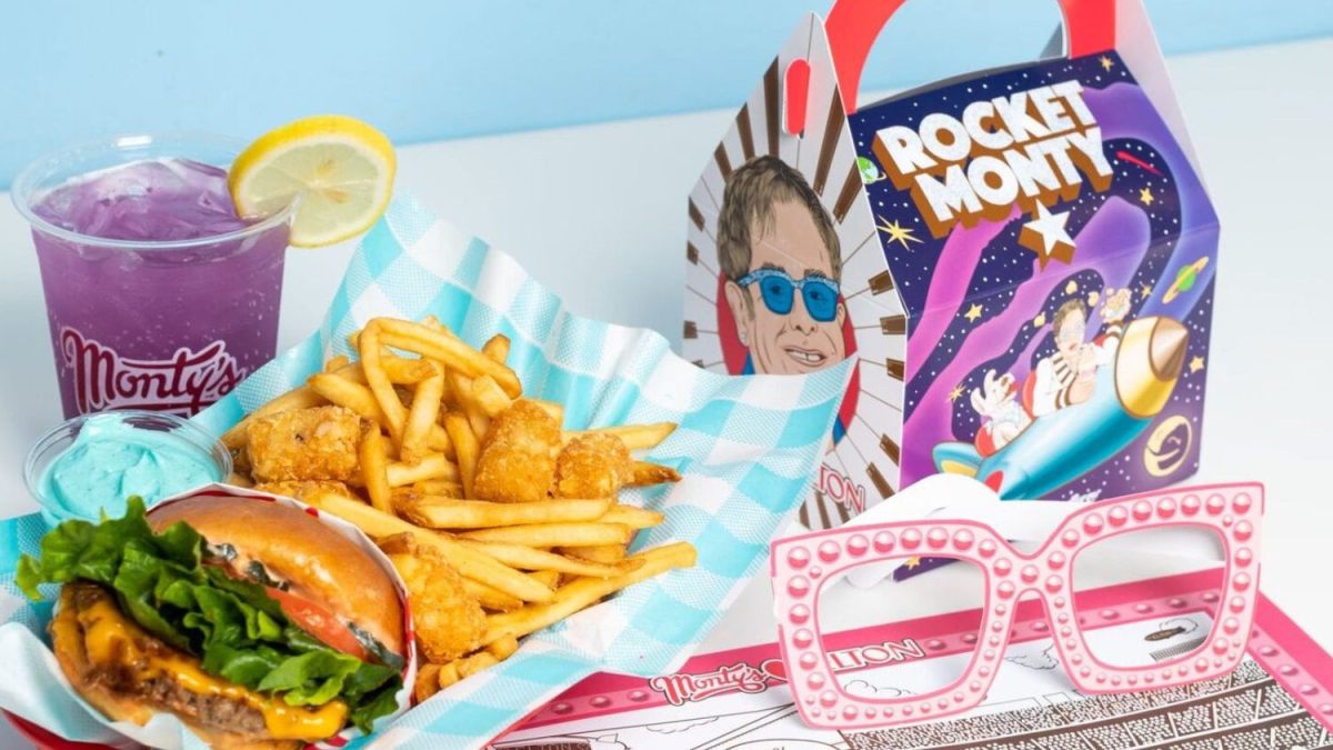elton john hamburger vegano