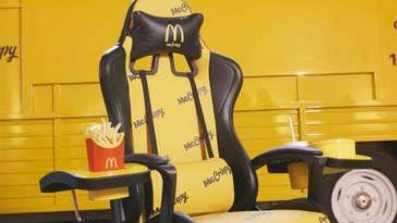 McDonald’s lancia una sedia da gaming con tanto di porta hamburger