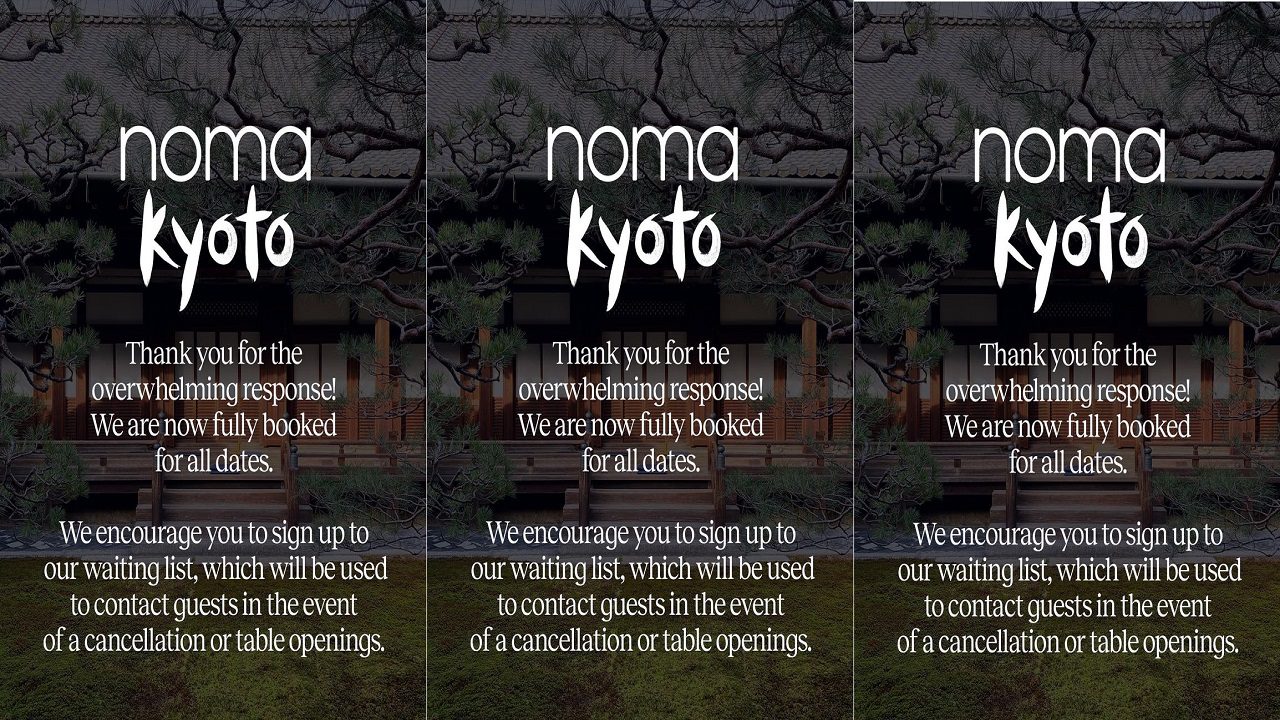 Noma a Kyoto
