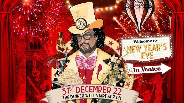 Alessandro Borghese festeggia Capodanno a Venezia con l’evento Burle, Musica e Burlesque