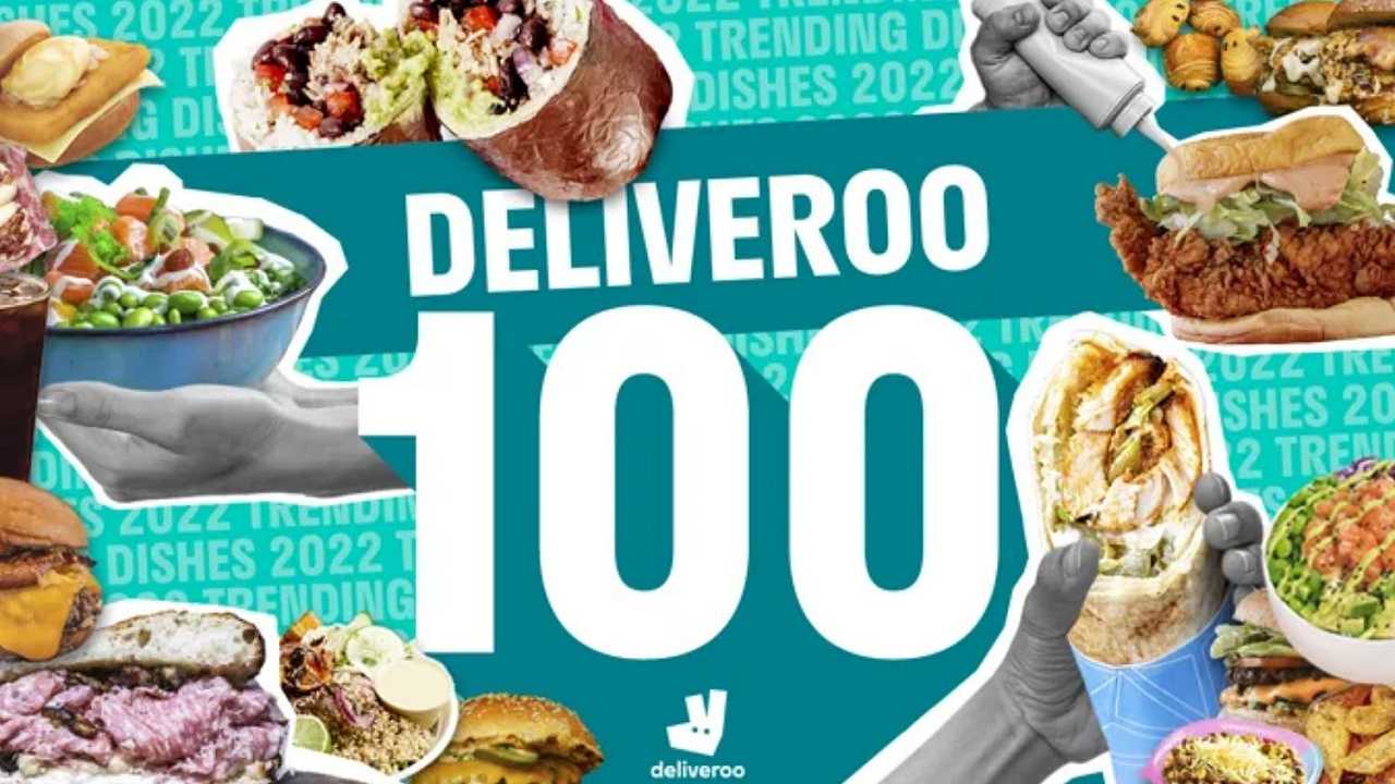 Deliveroo, quali sono i cento piatti più popolari del 2022?