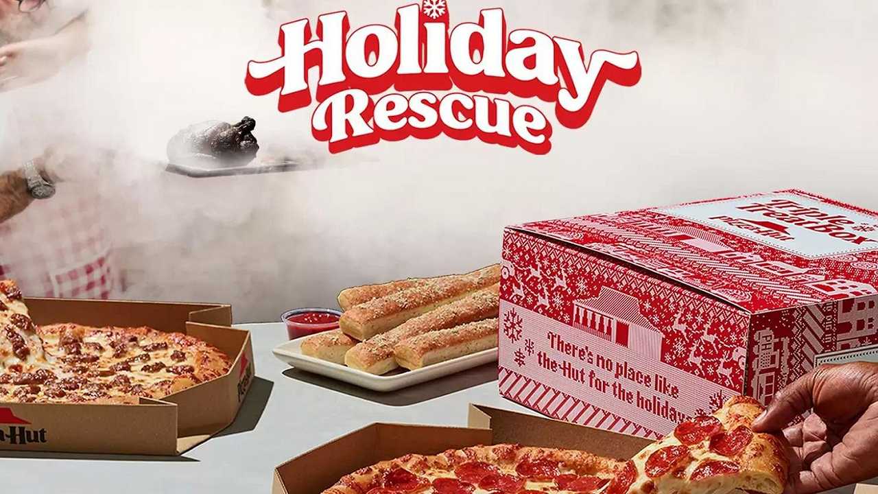 Pizza Hut per Natale regalerà pizze gratis a tutti i “cucinaremalisti” d’America