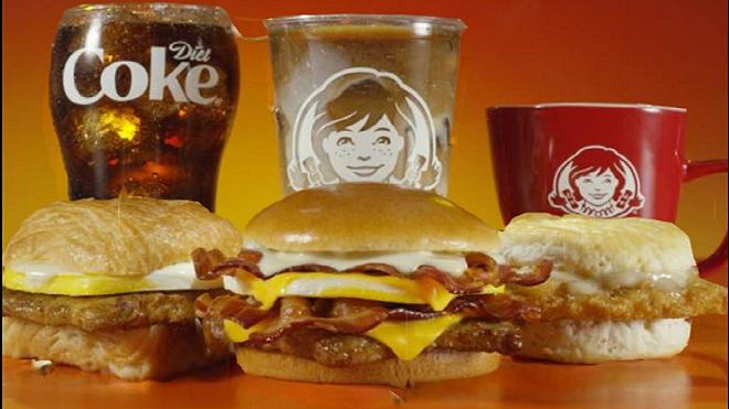 Wendy's hamburger