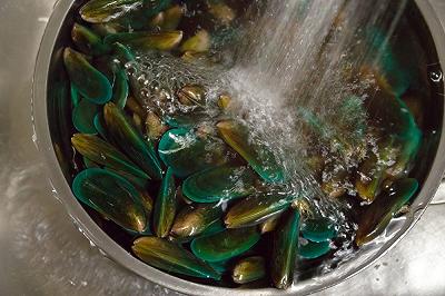 Mettete le cozze a bagno