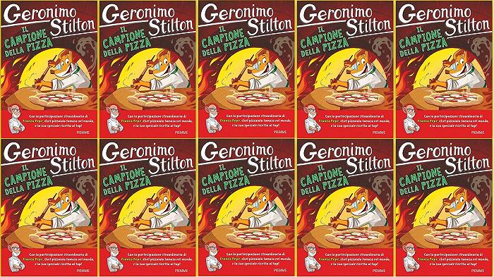 Franco Pepe diventa il pizzaiolo Ciccio Pepe nei libri di Geronimo Stilton