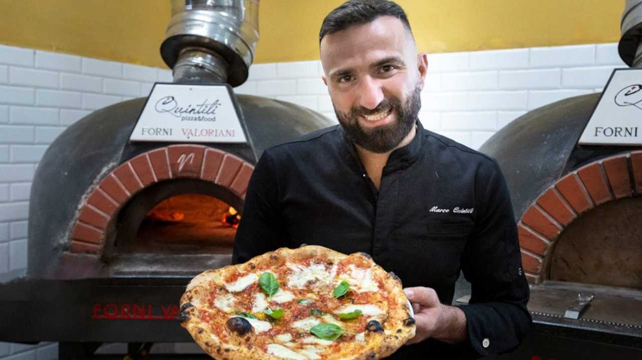 Marco Quintili porta la sua pizza a Mercato Centrale Torino