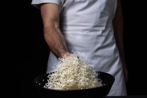 risotto tostato in padella