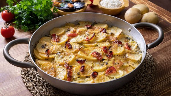riso patate e cozze tiella barese ricetta