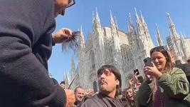 Masterchef: Edoardo si è fatto tagliare i capelli da Bruno Barbieri come da promessa
