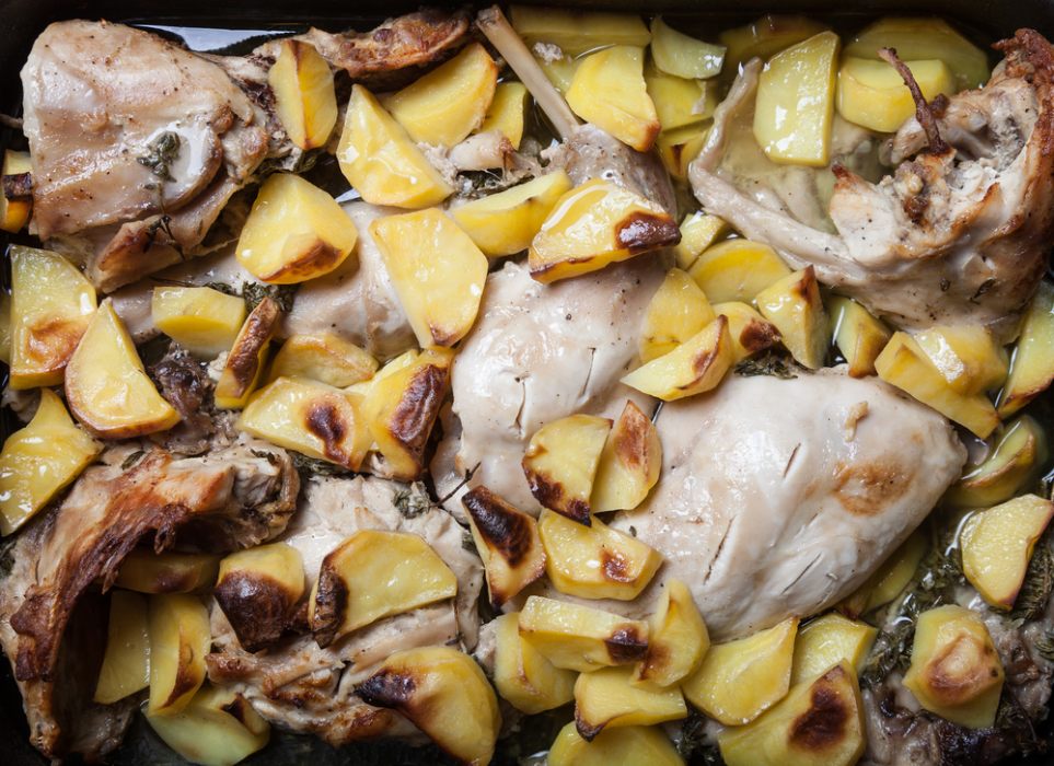 Coniglio Al Forno Con Patate La Ricetta Per Farlo Morbido