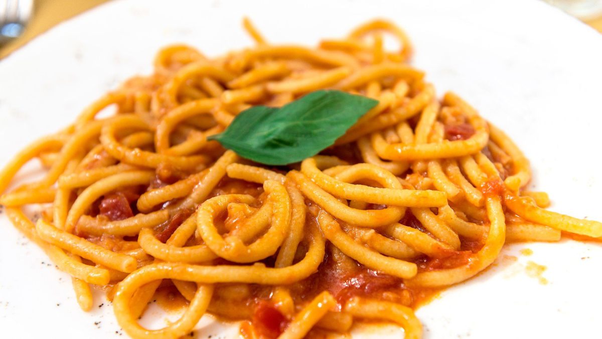 pici all'aglione ricetta