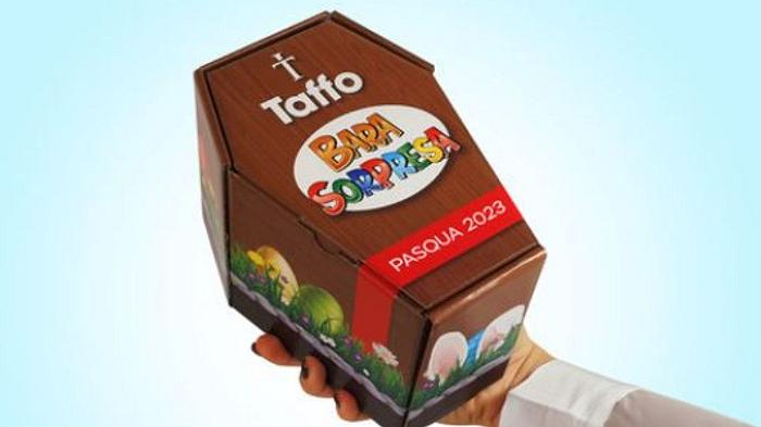 Taffo lancia la “Bara Sorpresa” con tanto di uovo di Pasqua “buono da morire”