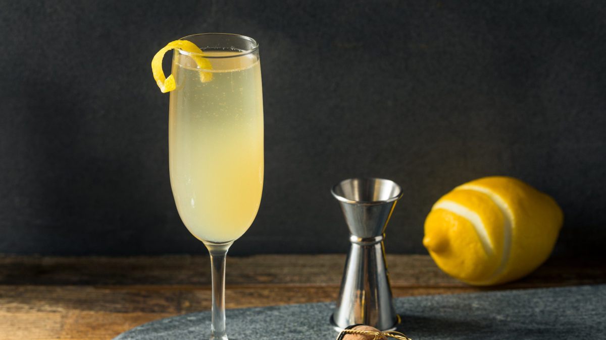 french 75 cocktail ricetta