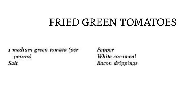 Pomodori verdi fritti al caffè di Whistle Stop: ho provato la ricetta  originale del libro