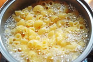 maccheroni in cottura