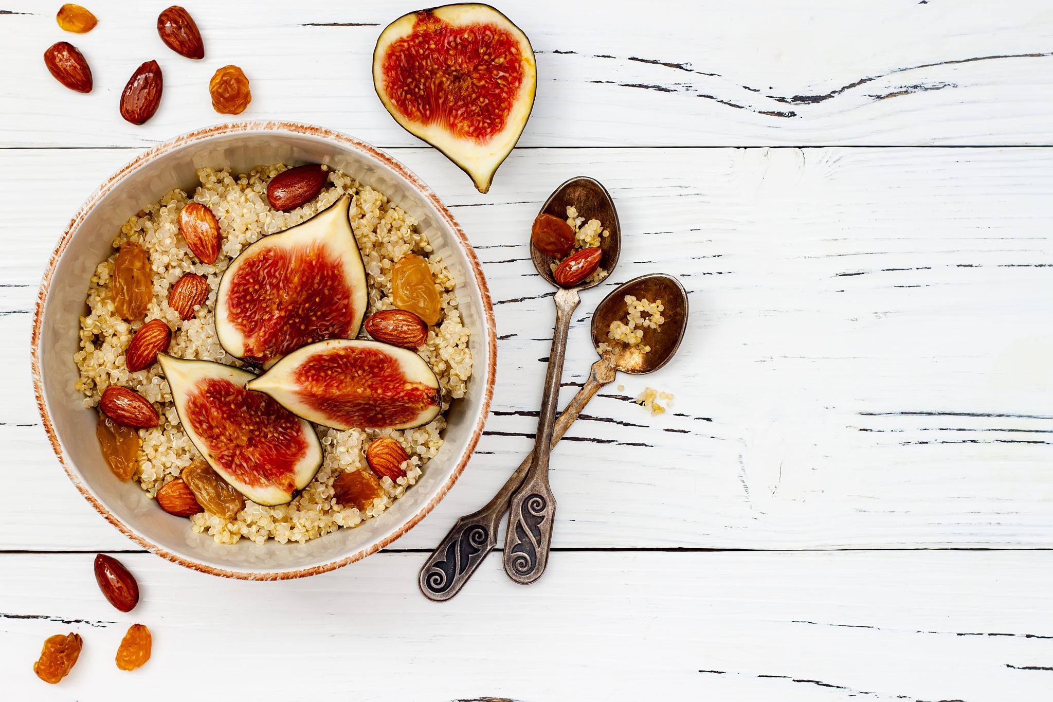 porridge di quiona e amaranto
