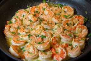 scampi saltati in padella