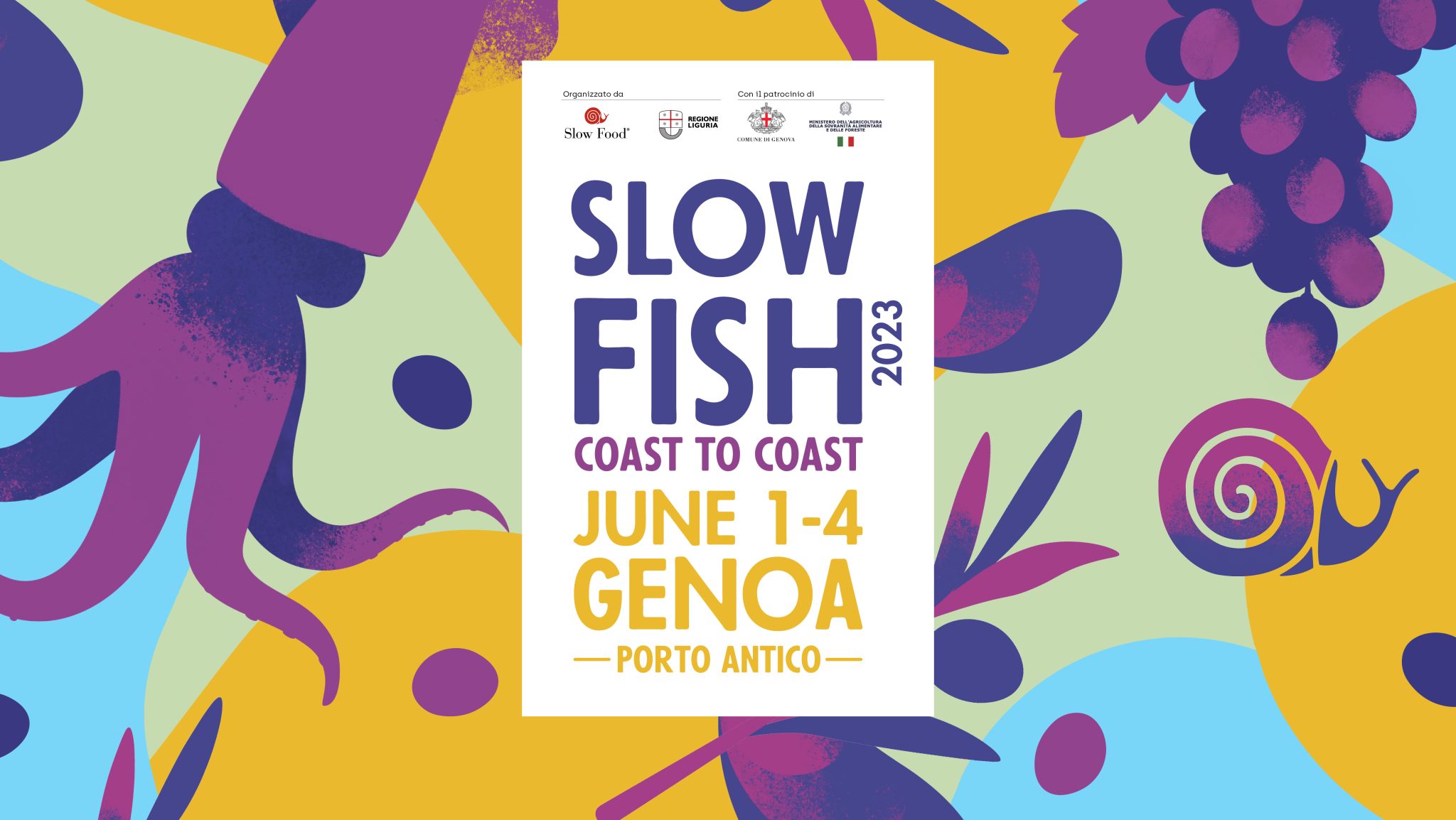 Slow Fish genova 2023 Locandina