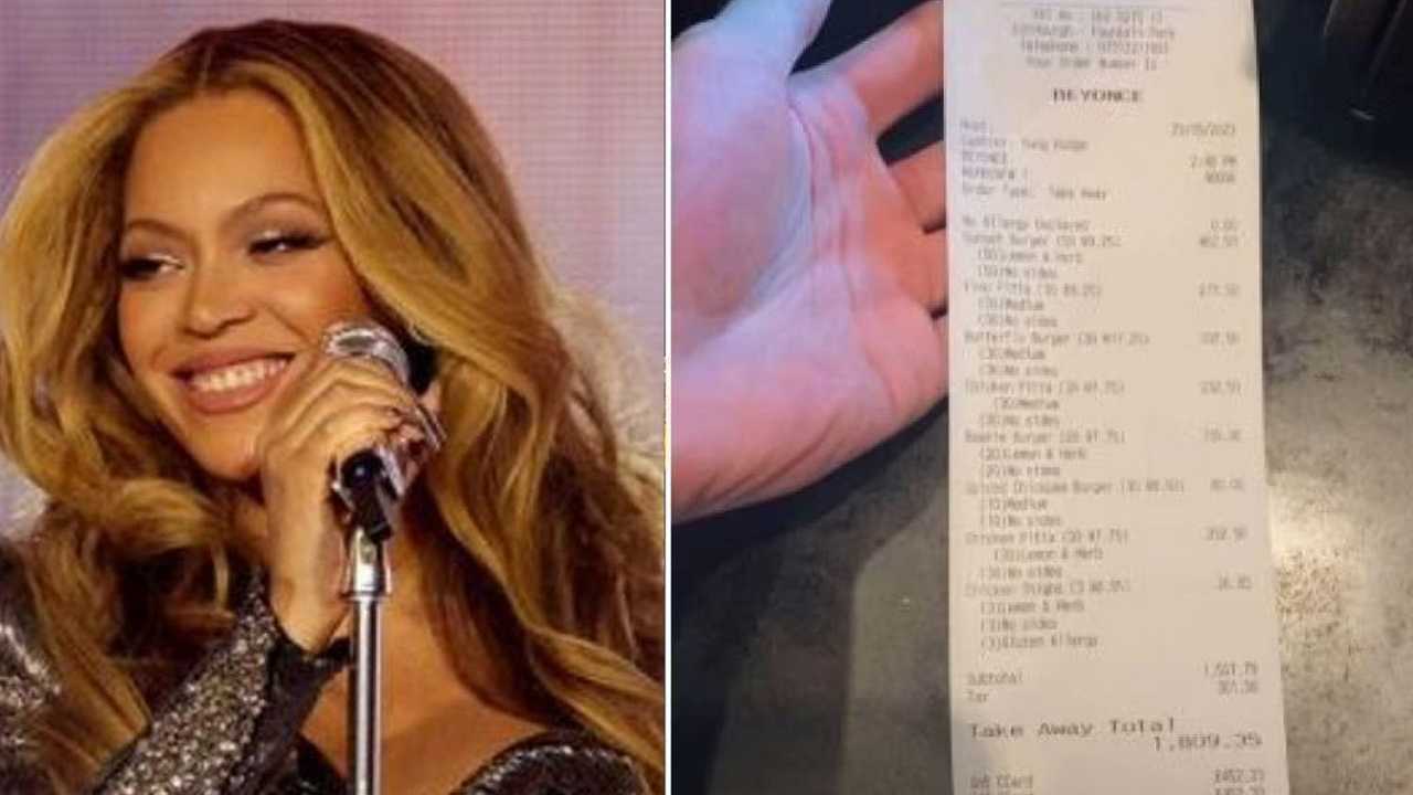 Beyoncé spende oltre duemila euro in pollo per il pranzo: lo scontrino diventa virale