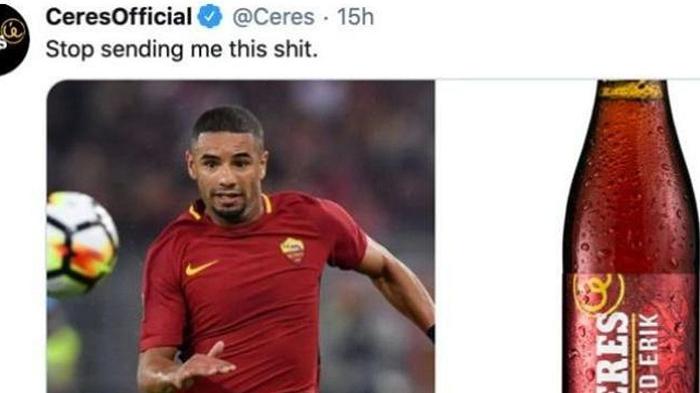 Bruno Peres porta a processo l’ad di Ceres per un vecchio tweet