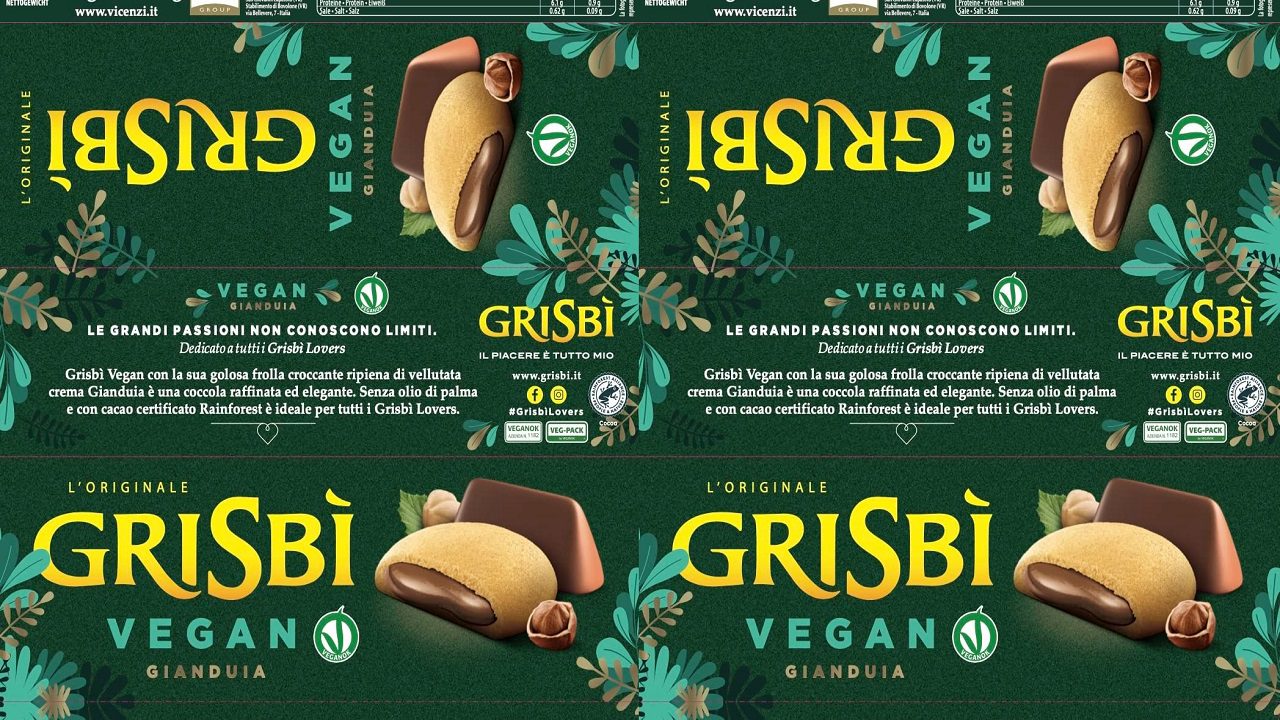 grisbi vegan scatola
