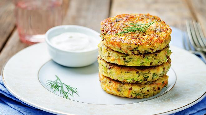 Hamburger di zucchine