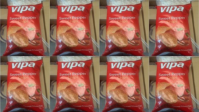 Patatine Sweet Peppers di Vipa Chips: richiamo per rischio chimico