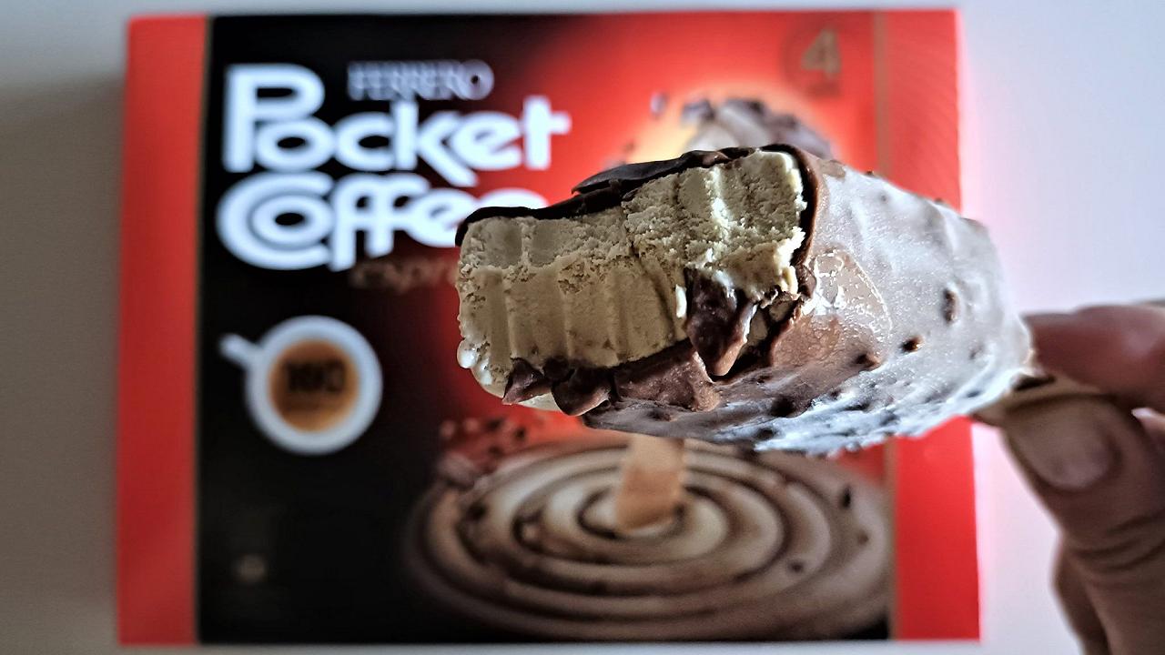 Pocket Coffee gelato: Prova d'assaggio