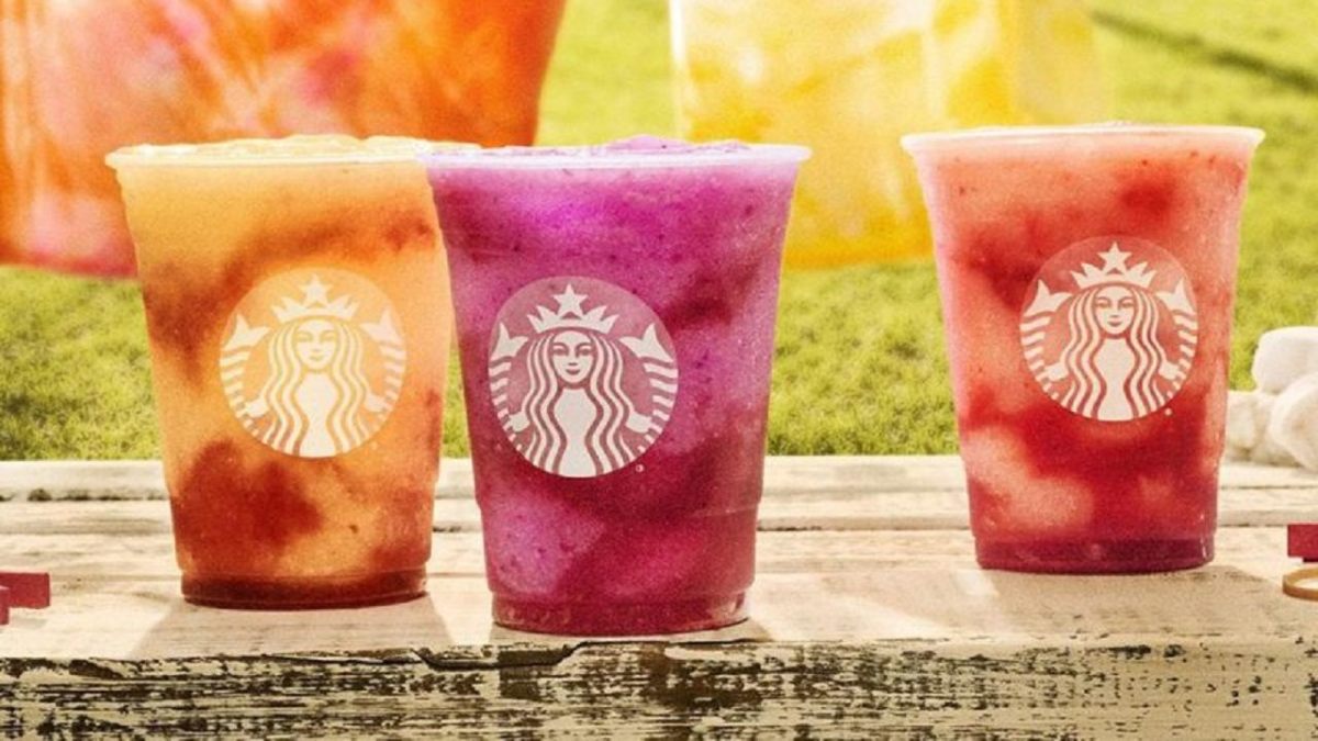 Starbucks bevande fruttate