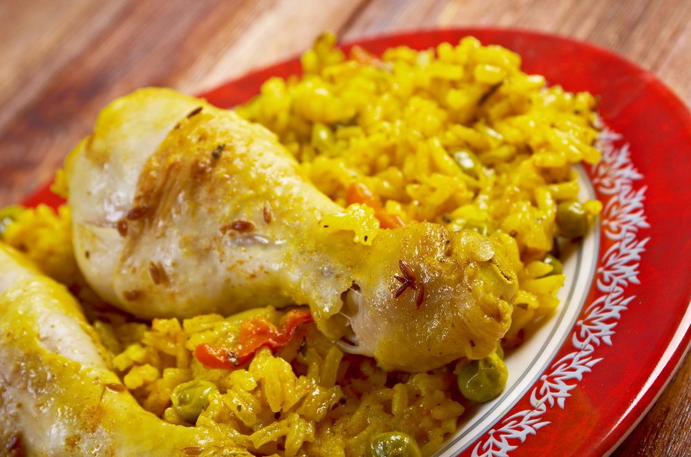 arroz con pollo ricetta