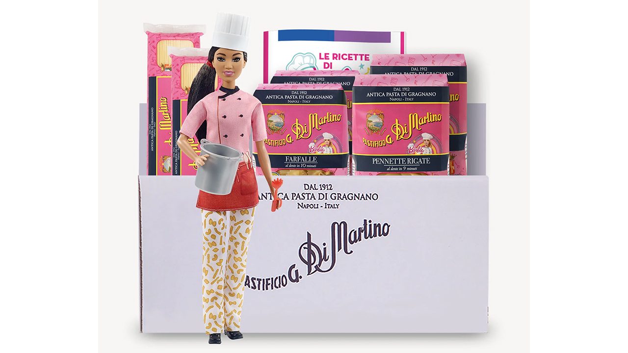 Barbie piglia tutto: arriva da Gragnano la pasta in rosa