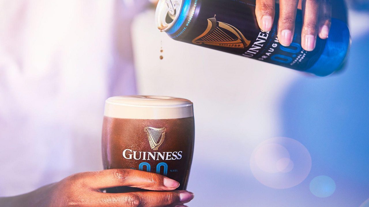Birra Guinness analcolica
