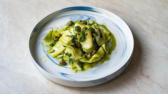 carpaccio di zucchine ricetta
