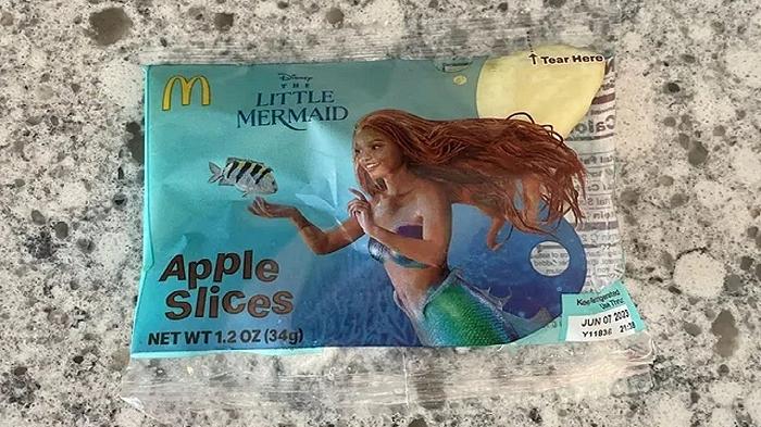 McDonald’s scontenta tutti con il nuovo packaging alimentare dedicato a La Sirenetta