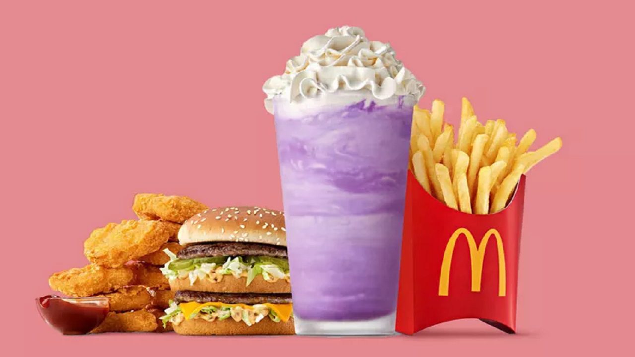 McDonald's Grimace shake