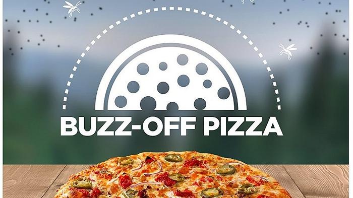 Pizza antizanzare: la repellente idea arriva dal Canada