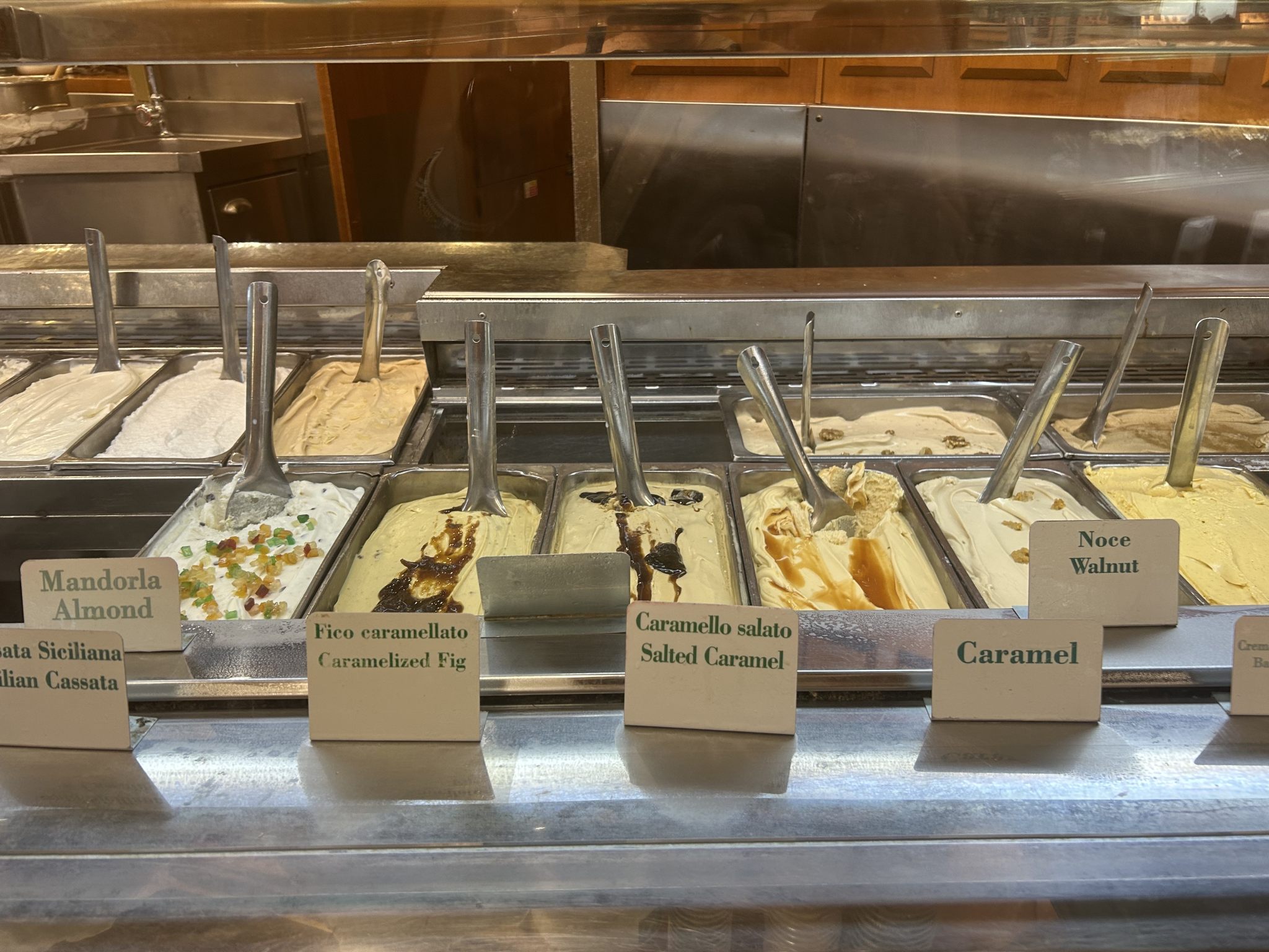 pozzetto gelati in crema Giolitti