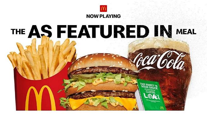 McDonald’s lancia un pasto con le voci del menu viste in film e serie TV
