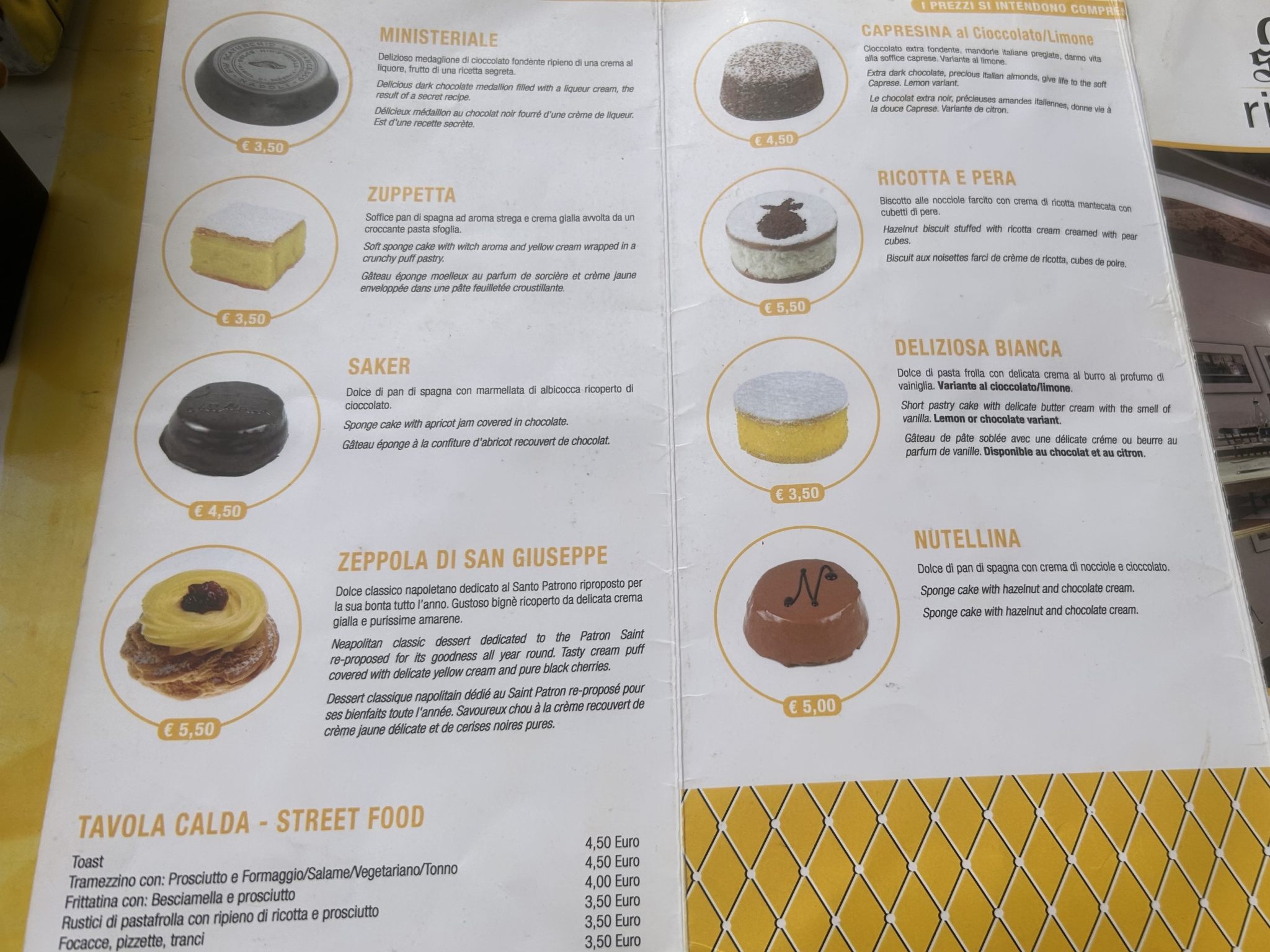 menu scaturchio 2