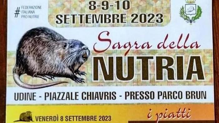 La sagra della nutria (purtroppo) non esiste: la locandina era una boutade