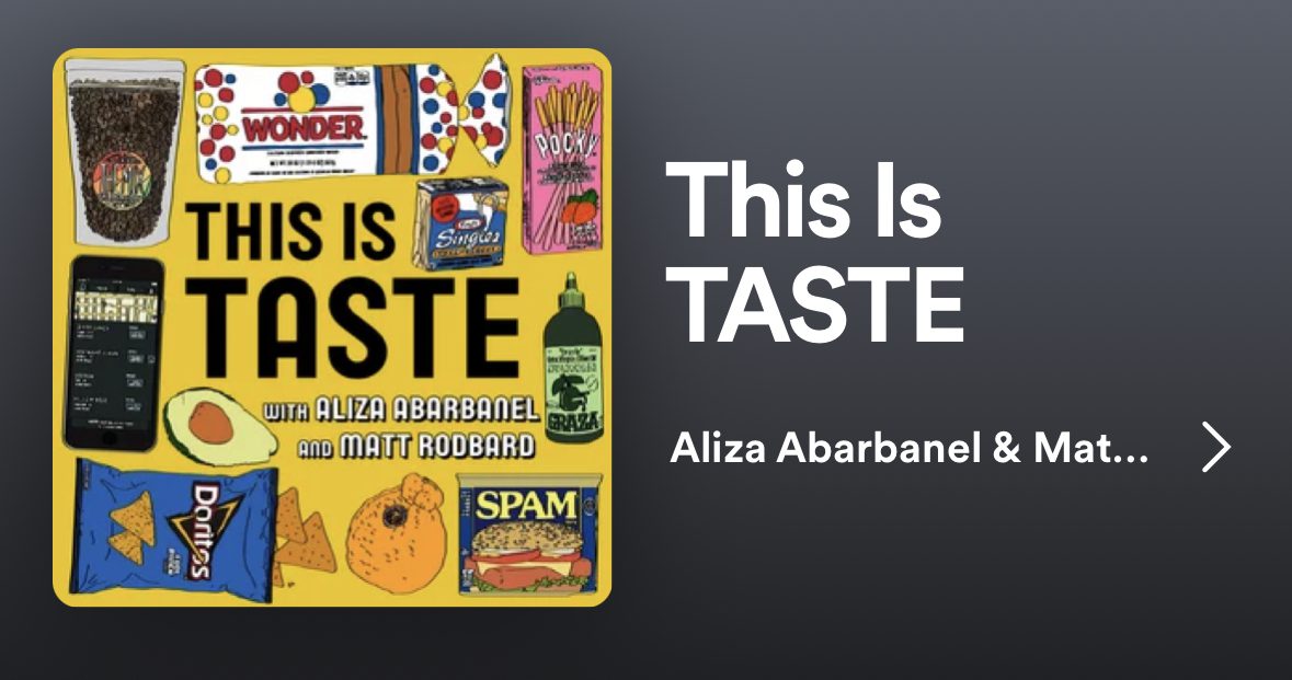 Taste-podcast