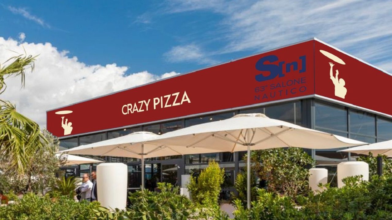 Crazy Pizza ci prova con il suo primo ristorante pop-up al Salone Nautico di Genova