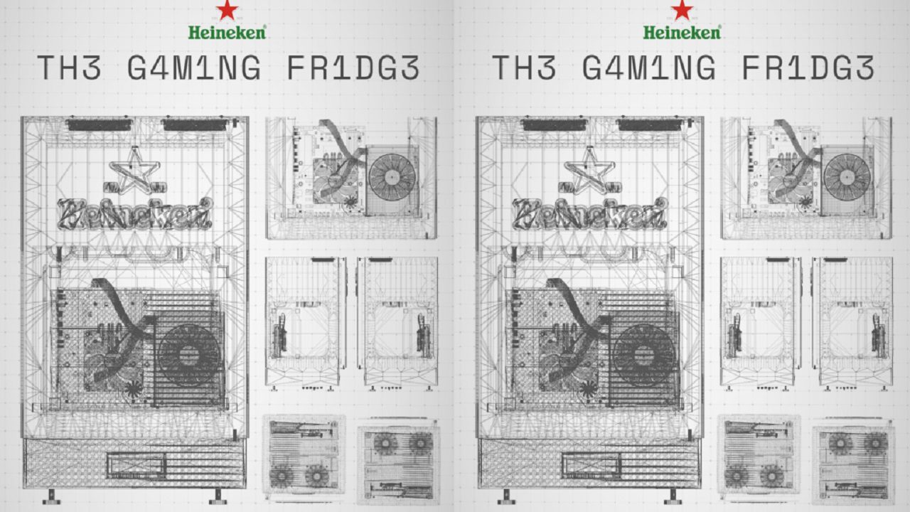 heineken pc frigo