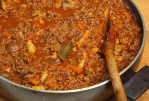 ragù con i funghi