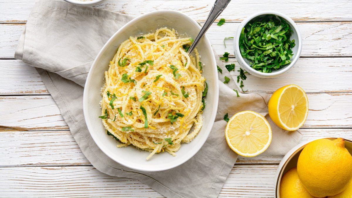 spaghetti al limone ricetta