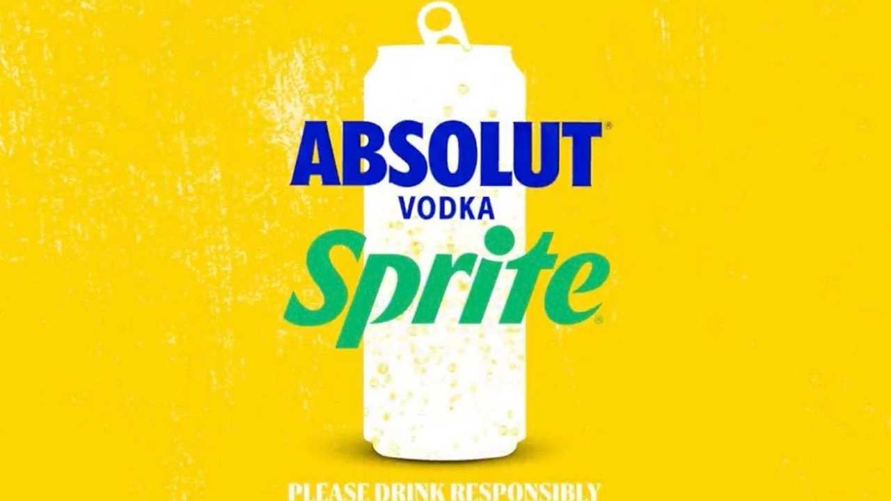 Absolut Vodka e Sprite insieme: arriva il cocktail in lattina che promette di sbancare