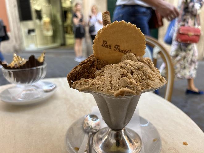 la coppa gelato di Frattina
