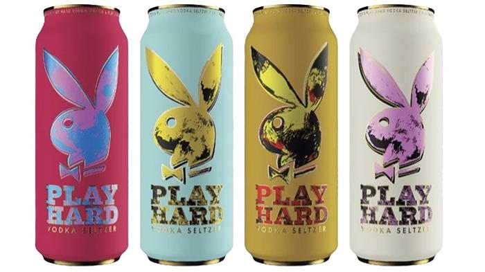 Playboy lancia la vodka pronta da bere in lattina, la Play Hard