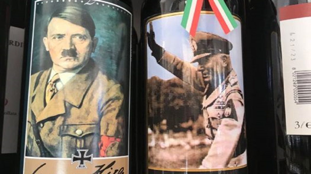 Il vino italiano con Hitler mette nei guai un politico tedesco