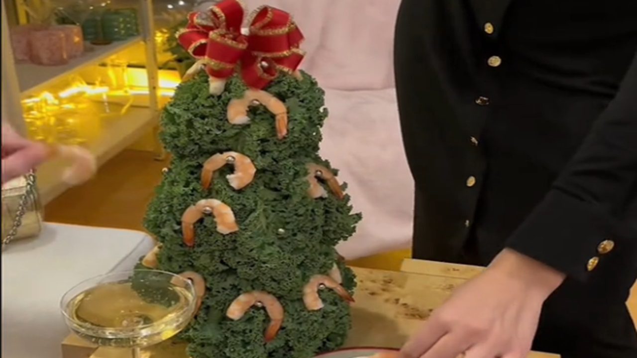 L’albero di Natale di gamberetti rischia di essere la nuova moda dell’anno